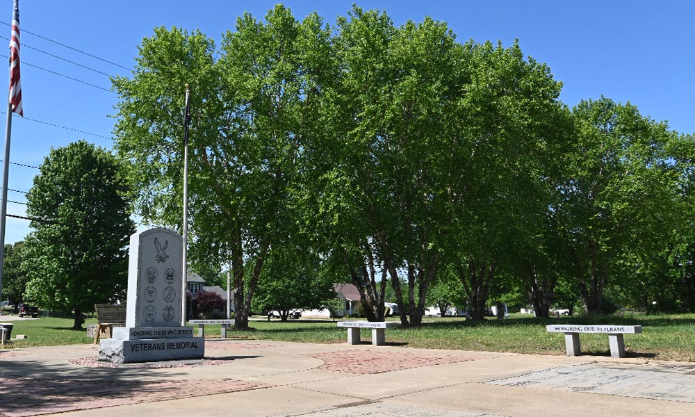 Veteran's Memorial in Pleasant View