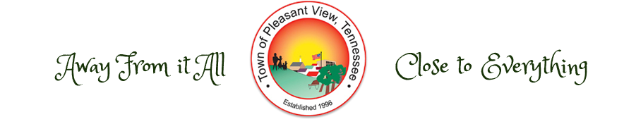Pleasant View Tennessee Logo - Away From it All. Close to Everything.